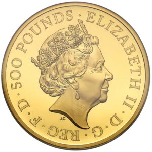 2021 Elizabeth II Gold 5oz Britannia