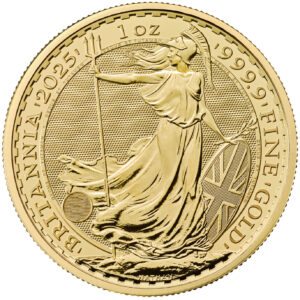 Britannia 2025 1oz Gold Bullion Coin