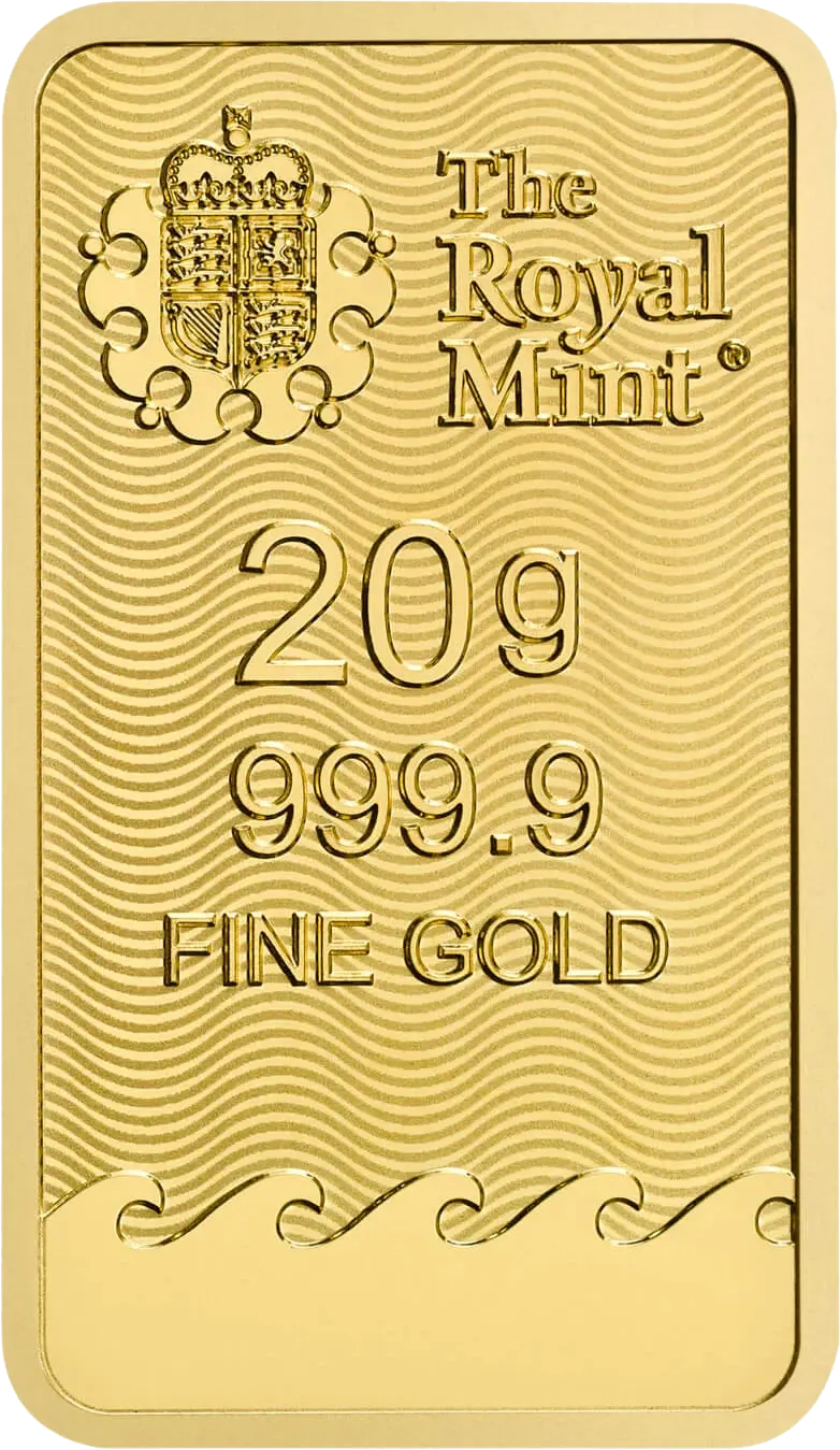 Britannia 20g Gold Bullion Minted Bar