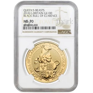 The Queen’s Beasts 2018 The Black Bull of Clarence