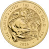 The Royal Tudor Beasts 2026 Queen’s Lion 1oz Gold Bullion Coin